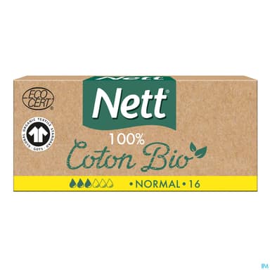 TAMPON NETT BIO DIGITAUX NORM 16