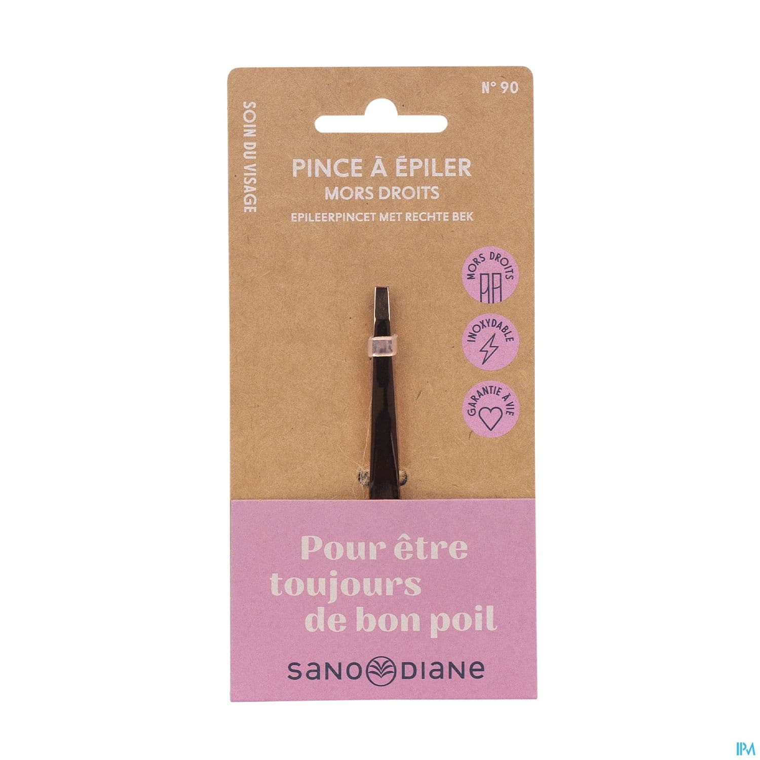 PINC/EPIL MORS DROIT ROSE SANOD 90