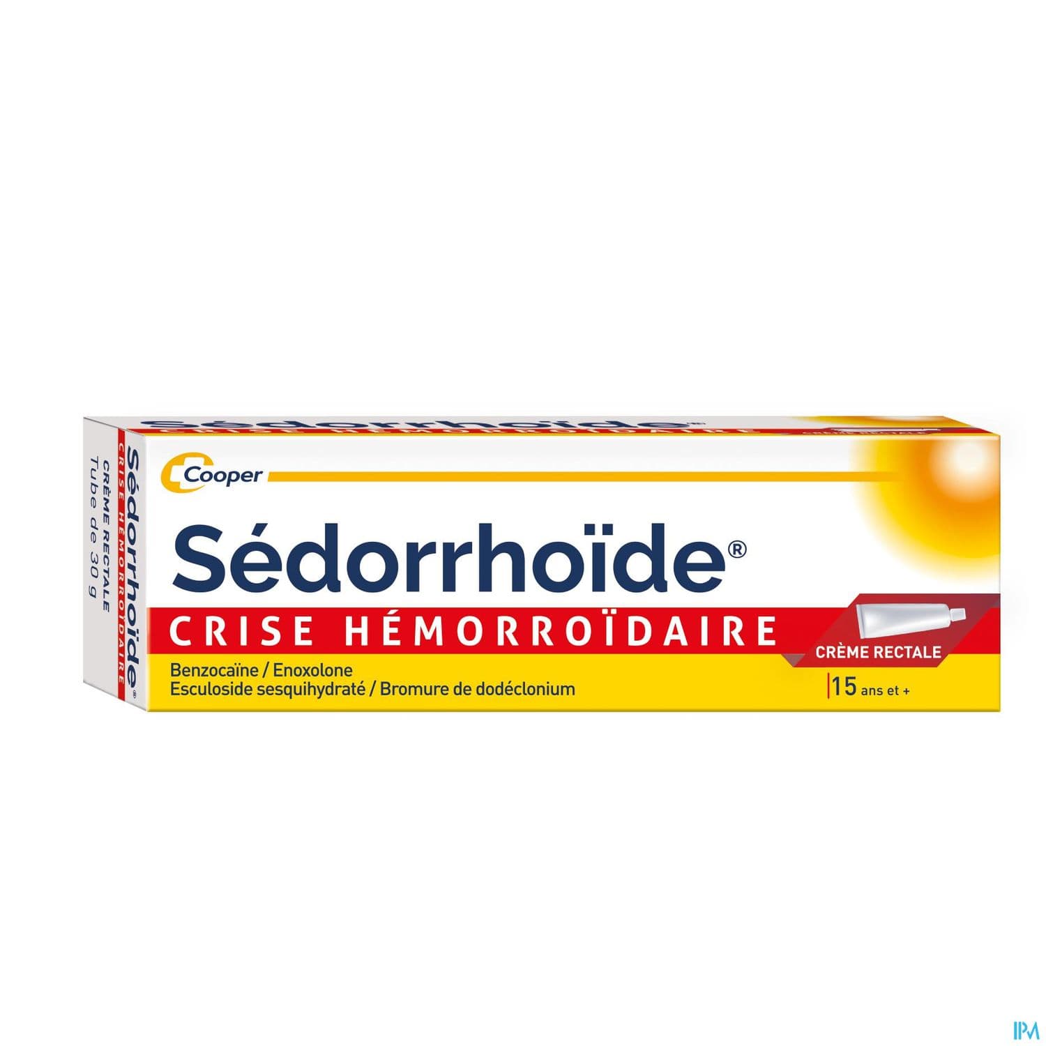 SEDORRHOIDE CRISE HEMORR CR TUB30G