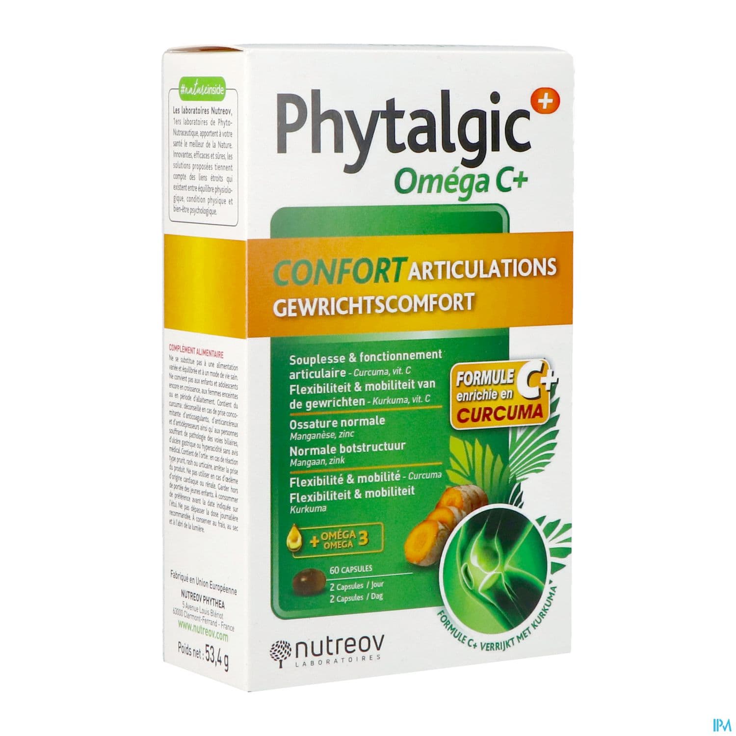 Nutreov Phytalgic+ Omega C+ Confort Articulations Capsule 60 Satisfait Ou Rembourse
