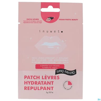 INUWET PATCH LEVRE HYDRATANT 5G
