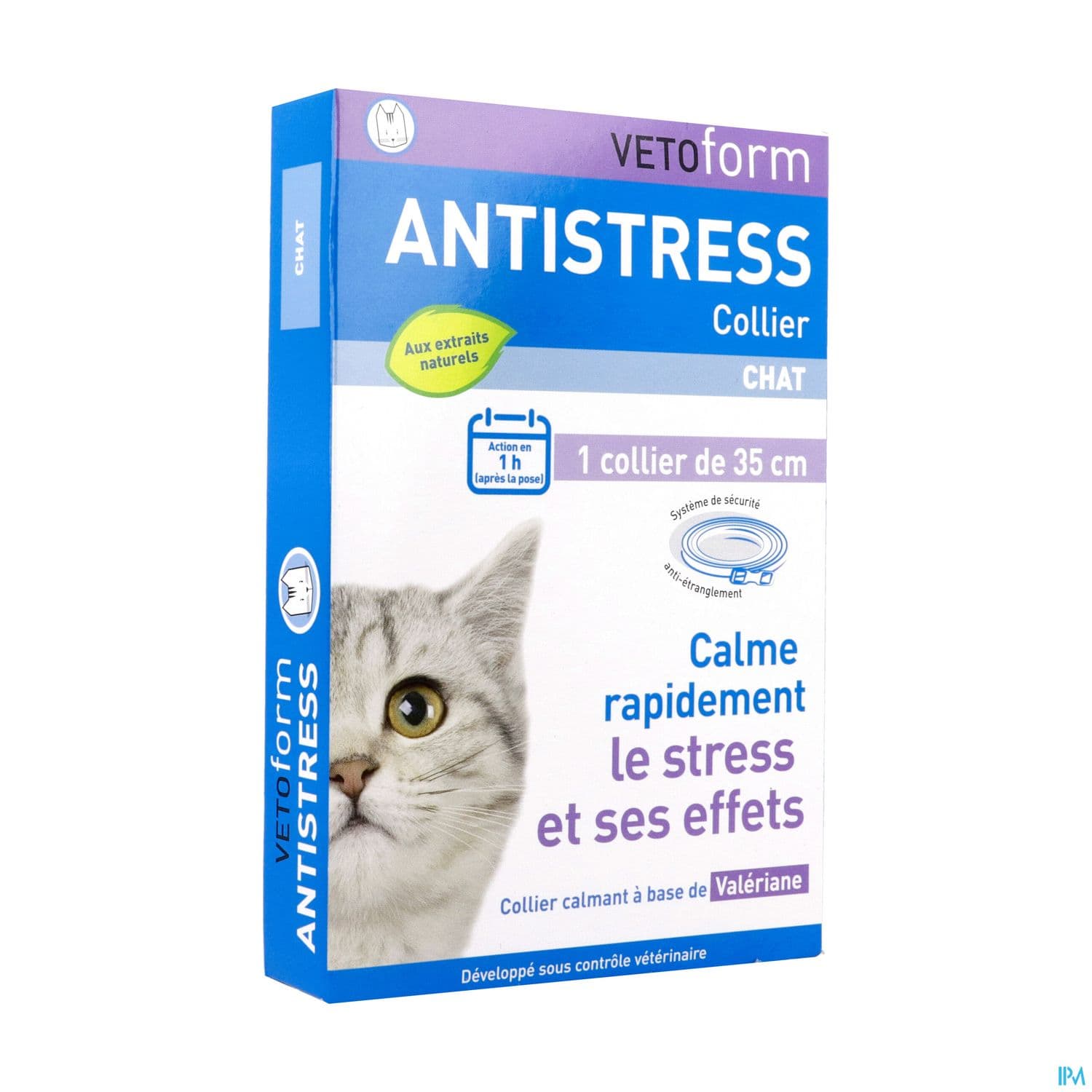 Vetoform Calmant - Collier Anti-stress Chat X1