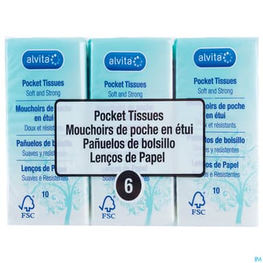 MOUCH ALVITA BLANC PAQ 6X10