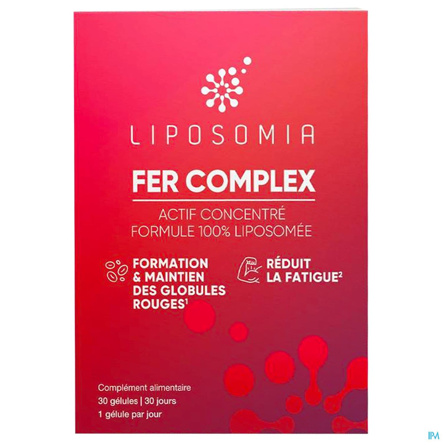 Liposomia Fer Complex Gelule 30