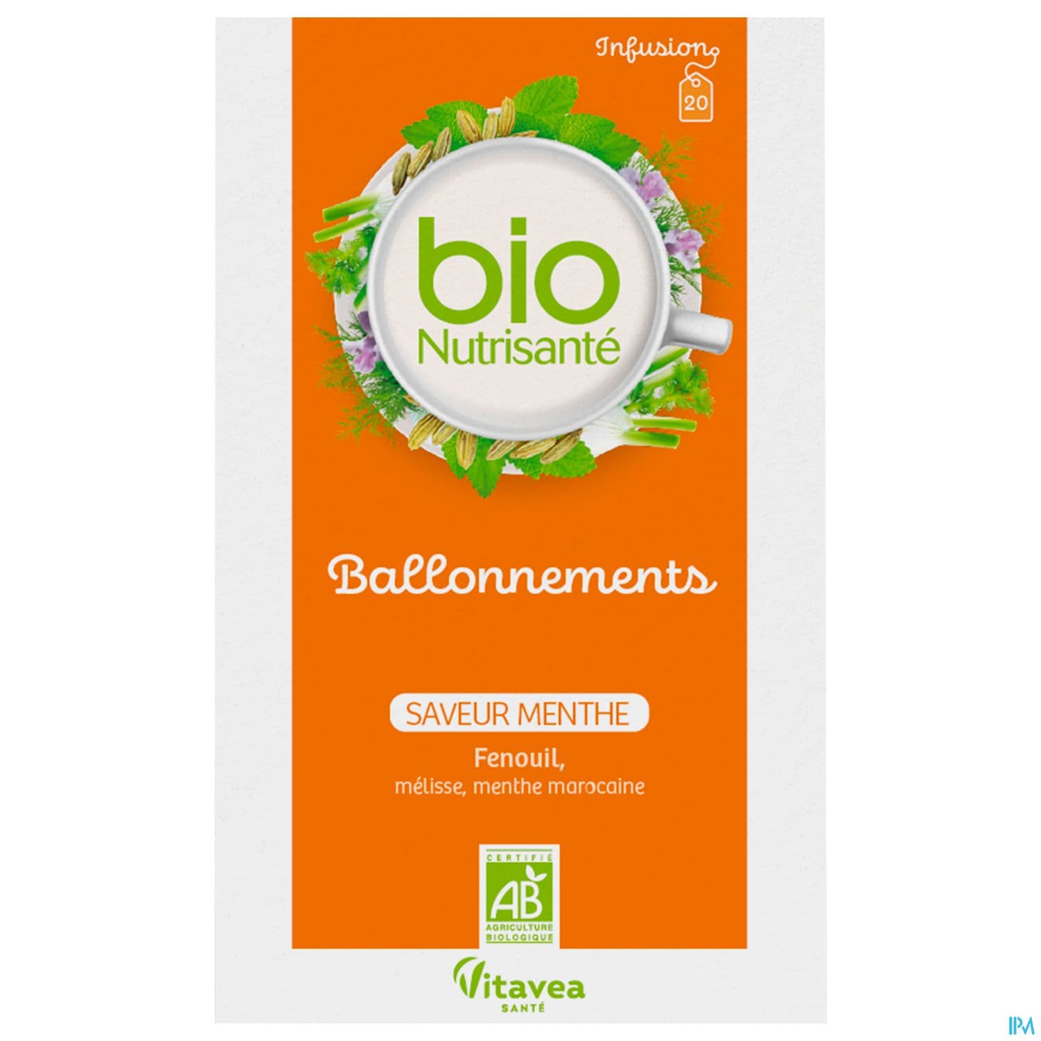 Vitavea Bionutrisante Infusion Ballonement Sachet 20