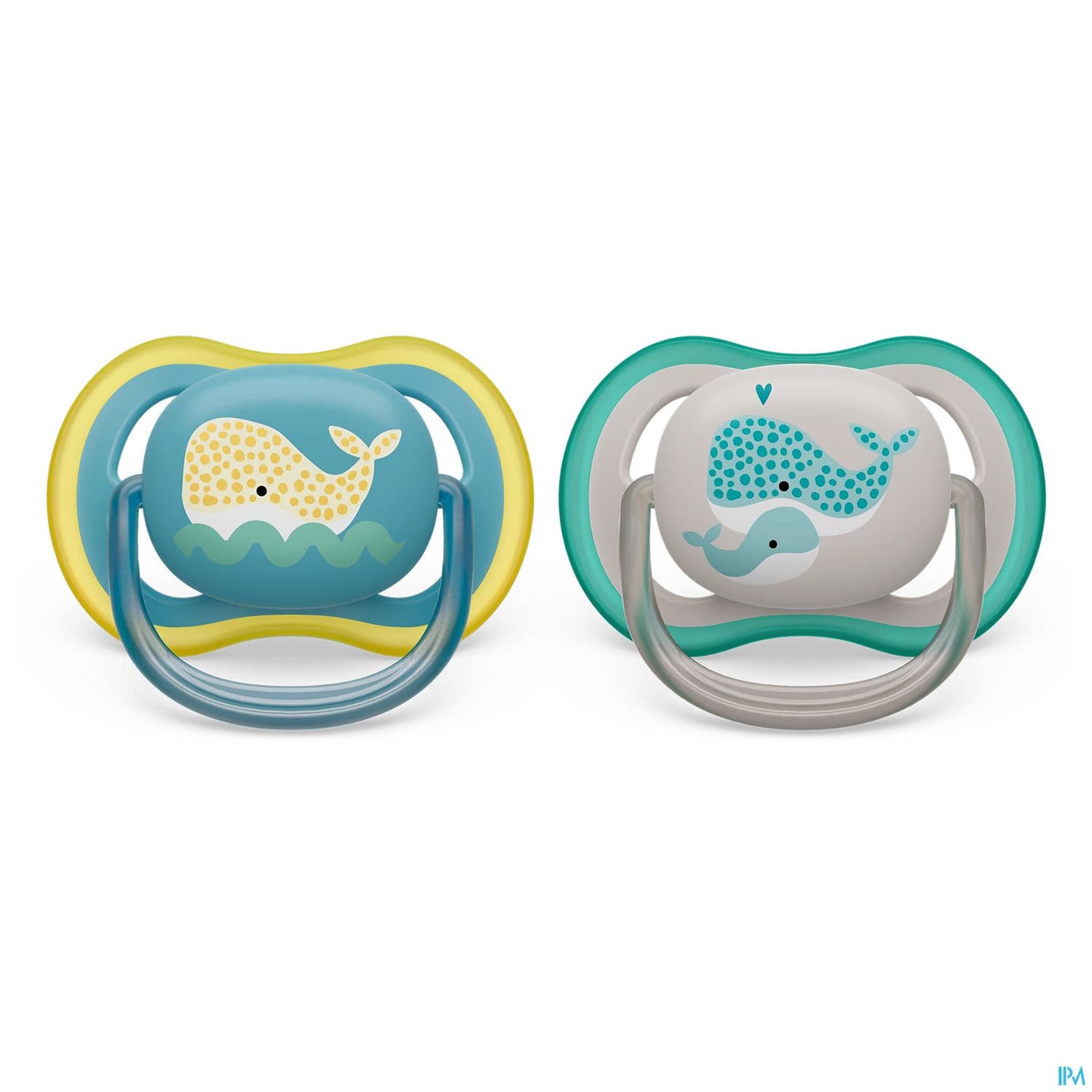 Avent Sucette Ultra Air Baleine +18mois Scf349/24 X2