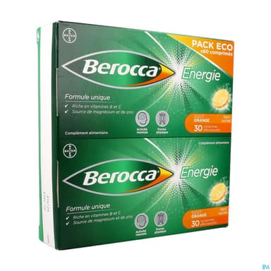 BEROCCA ENERGIE ORANGE CPR EFF 60