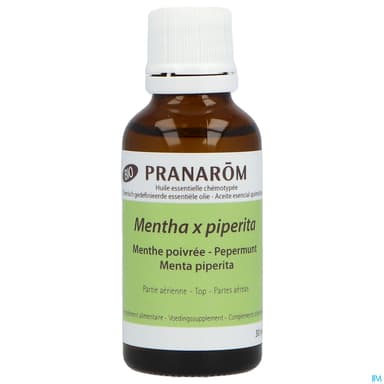 Menthe Poivree Bio Hle Ess 30ml Pranarom