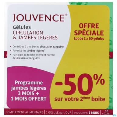 JOUVENCE CIRCULATION GELULE 60 X2