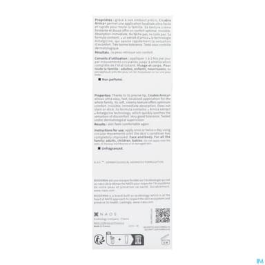 CICABIO ARNICA+ CR APAISANTE 40ML