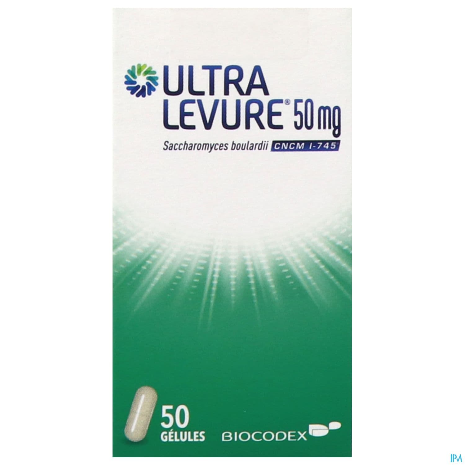 ULTRA LEVURE 50MG GELULE 50