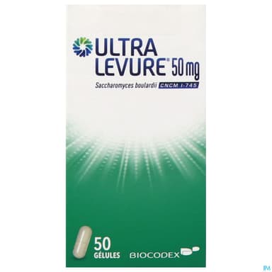 ULTRA LEVURE 50MG GELULE 50