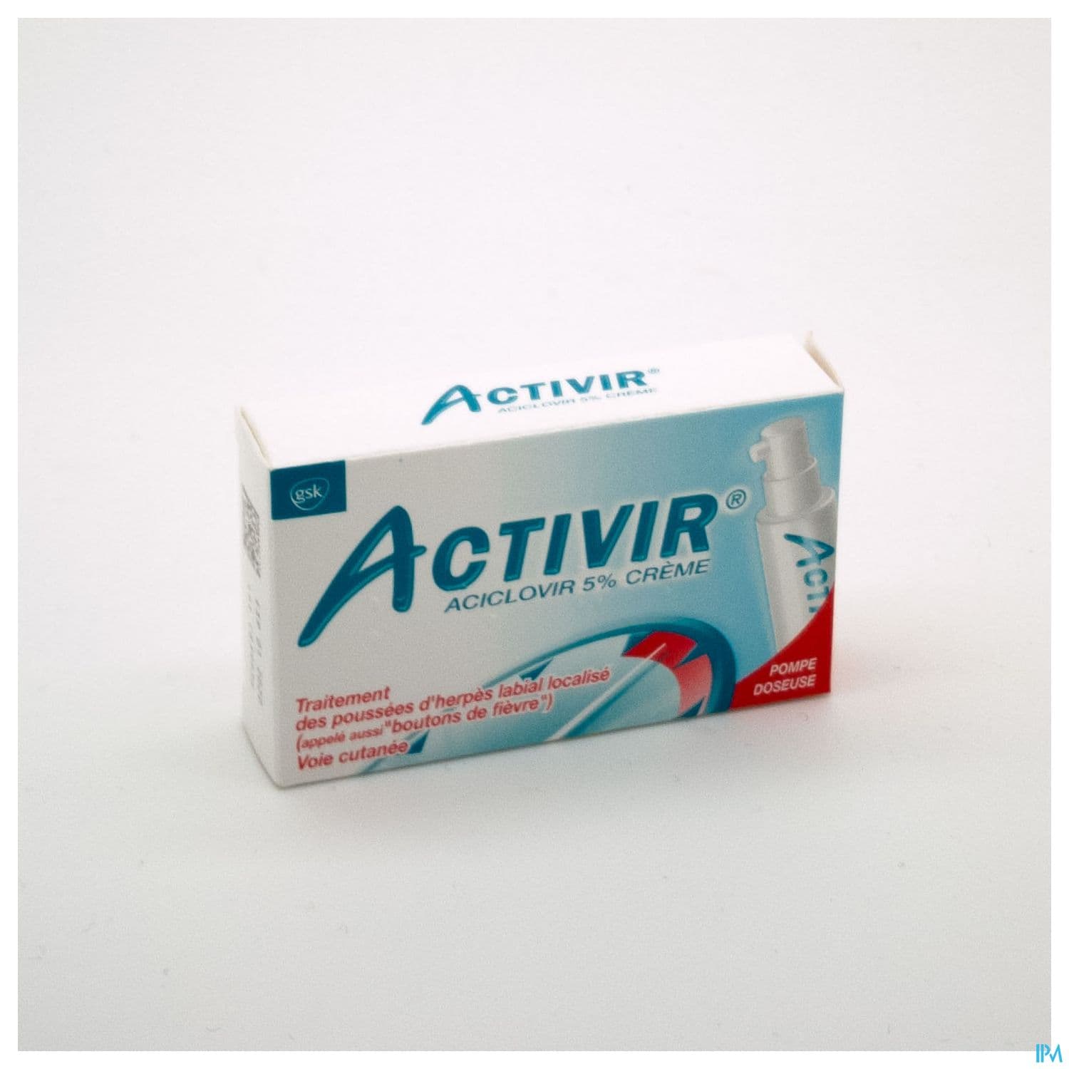Activir 5% Creme Pompe Doseuse 2g