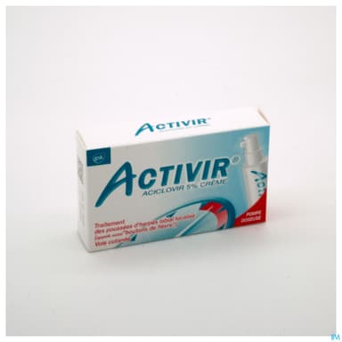 Activir 5% Creme Pompe Doseuse 2g