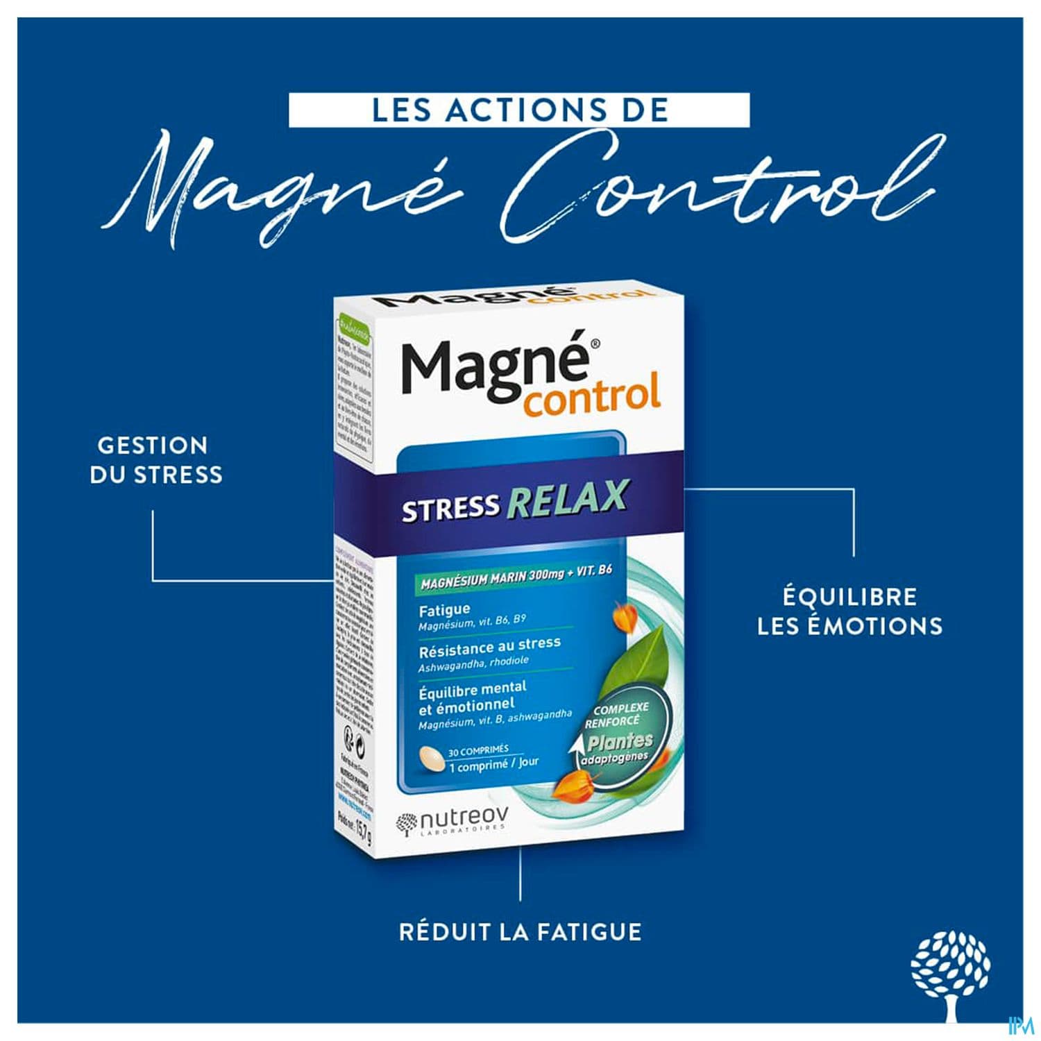 MAGNE CONTROL STRESS/RELAX CPR 30