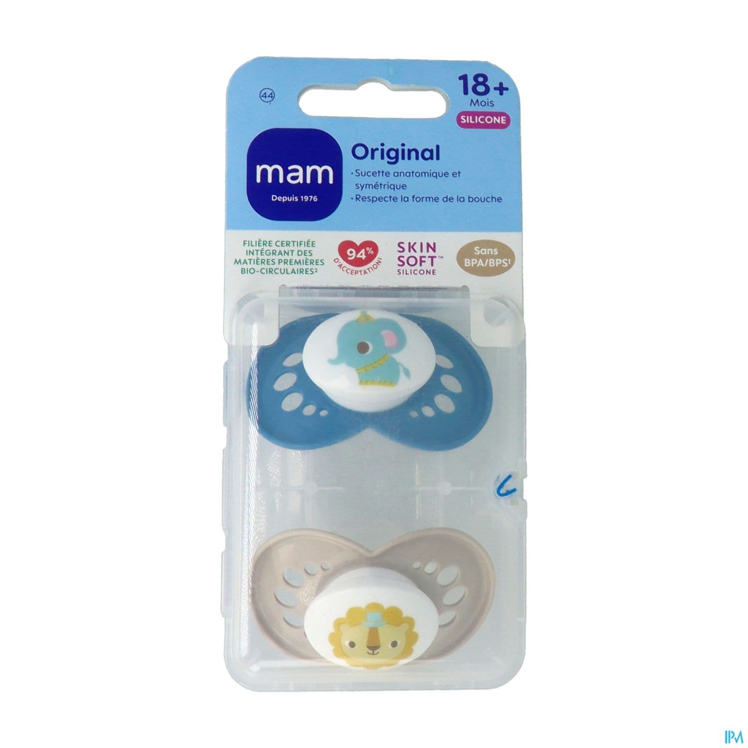 SUCET MAM ORIGIN ANIM SIL 18+M X2