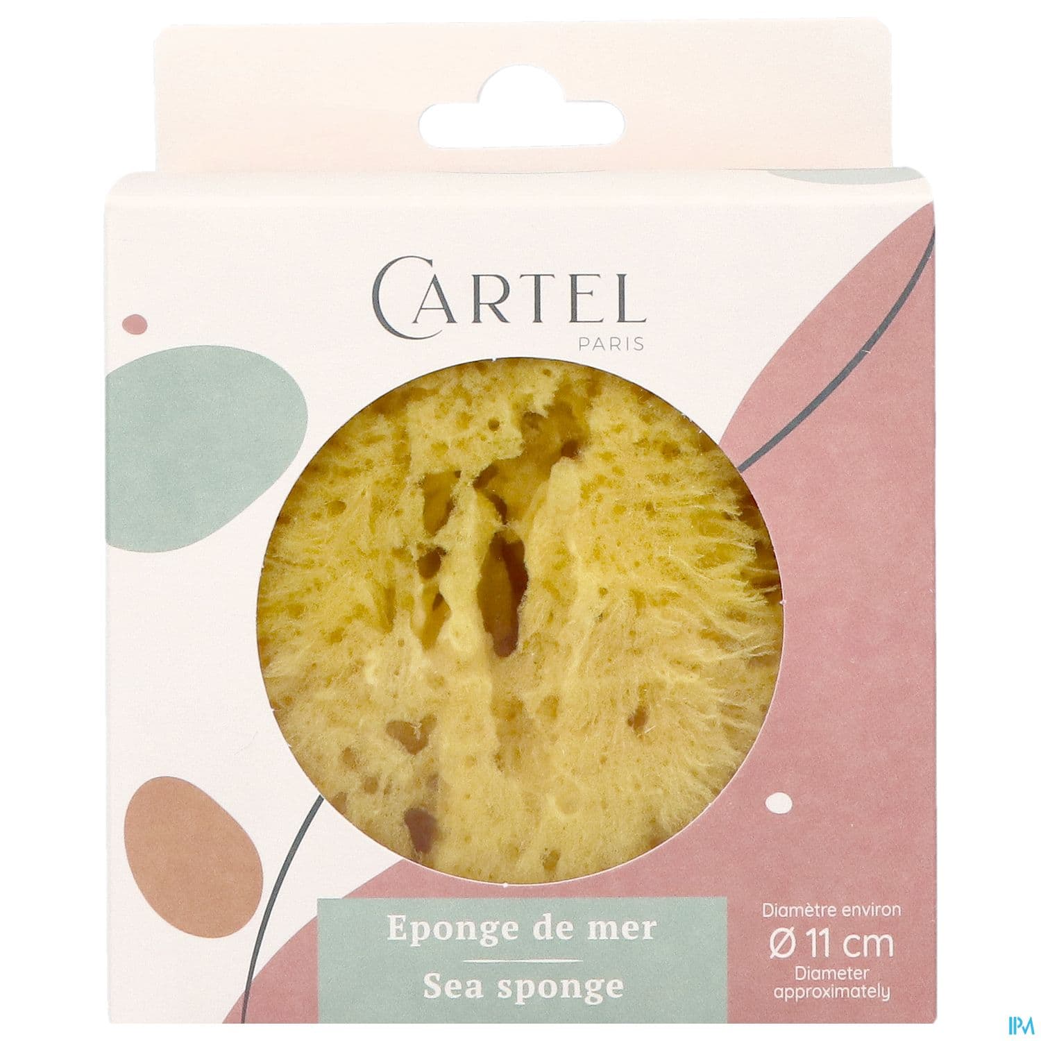 Vitry Cartel Eponge Mer Naturelle 11cm