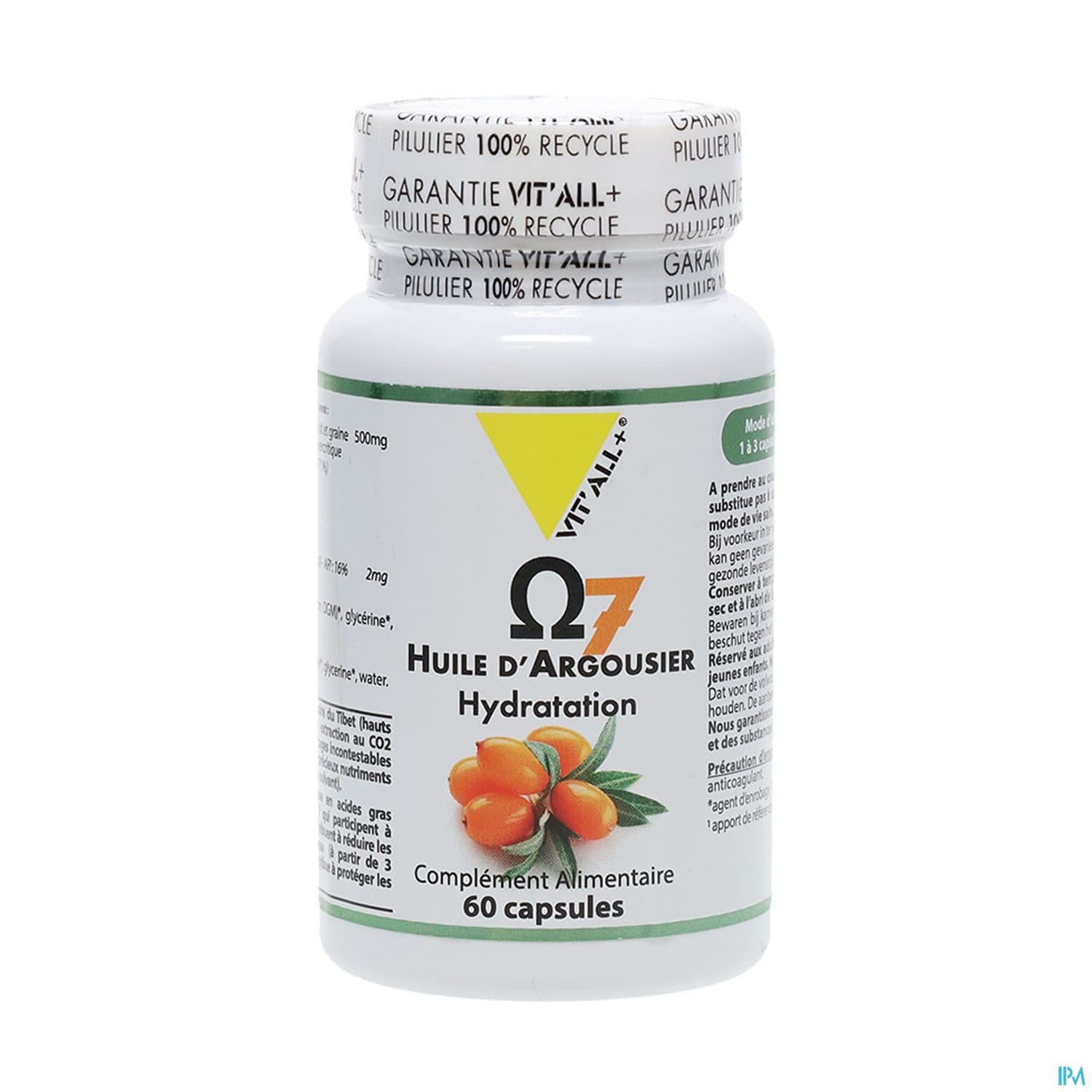 VIT ALL+ HLE ARGOUSIER CAPS 60