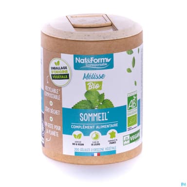 NAT&FORM ECO MELISSE BIO GELVEG200