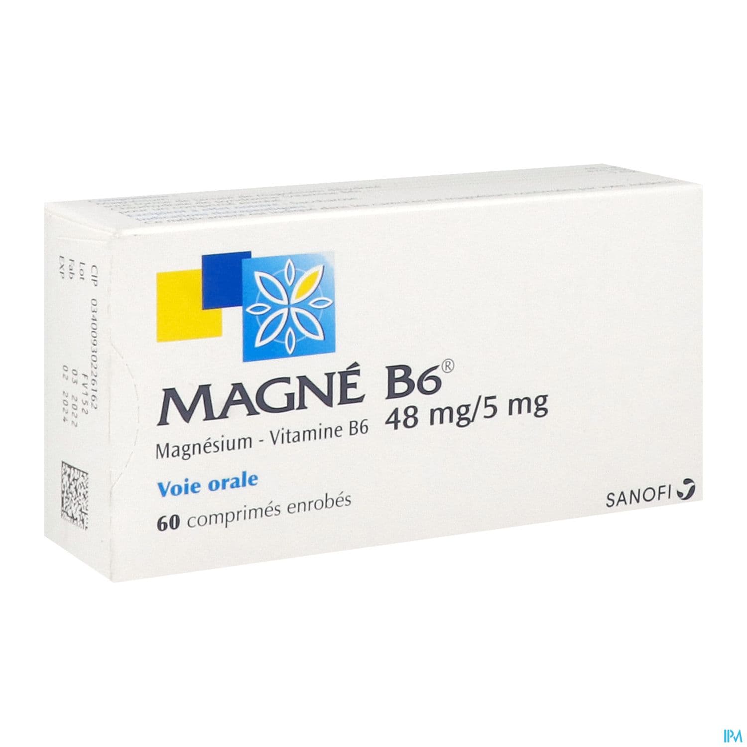 MAGNE B6 48MG/5MG CPR 60