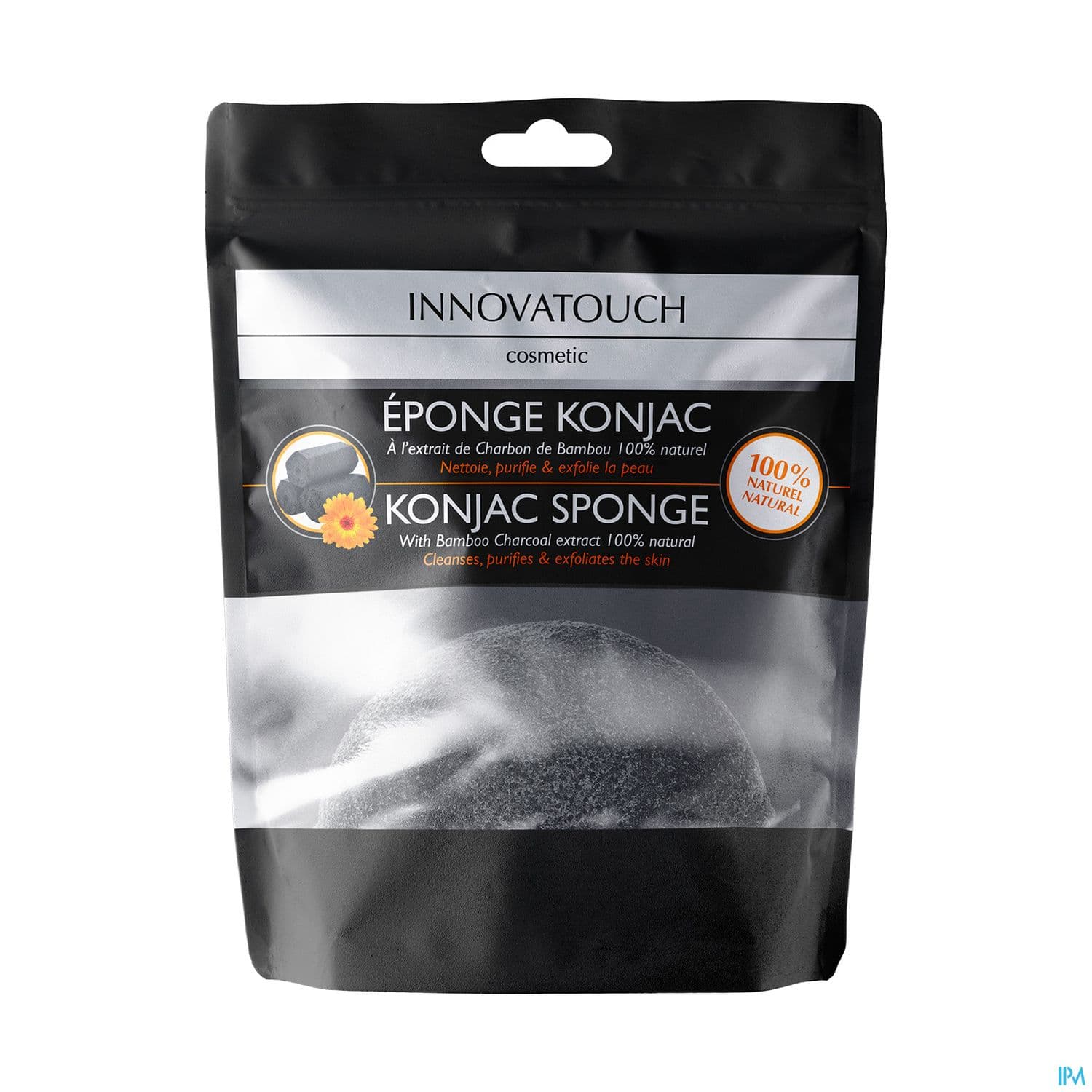 INNOVATOUCH EPONGE KONJAC CHARBON