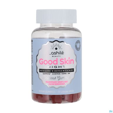 Lashile Beauty Good Skin Night Gummies 60