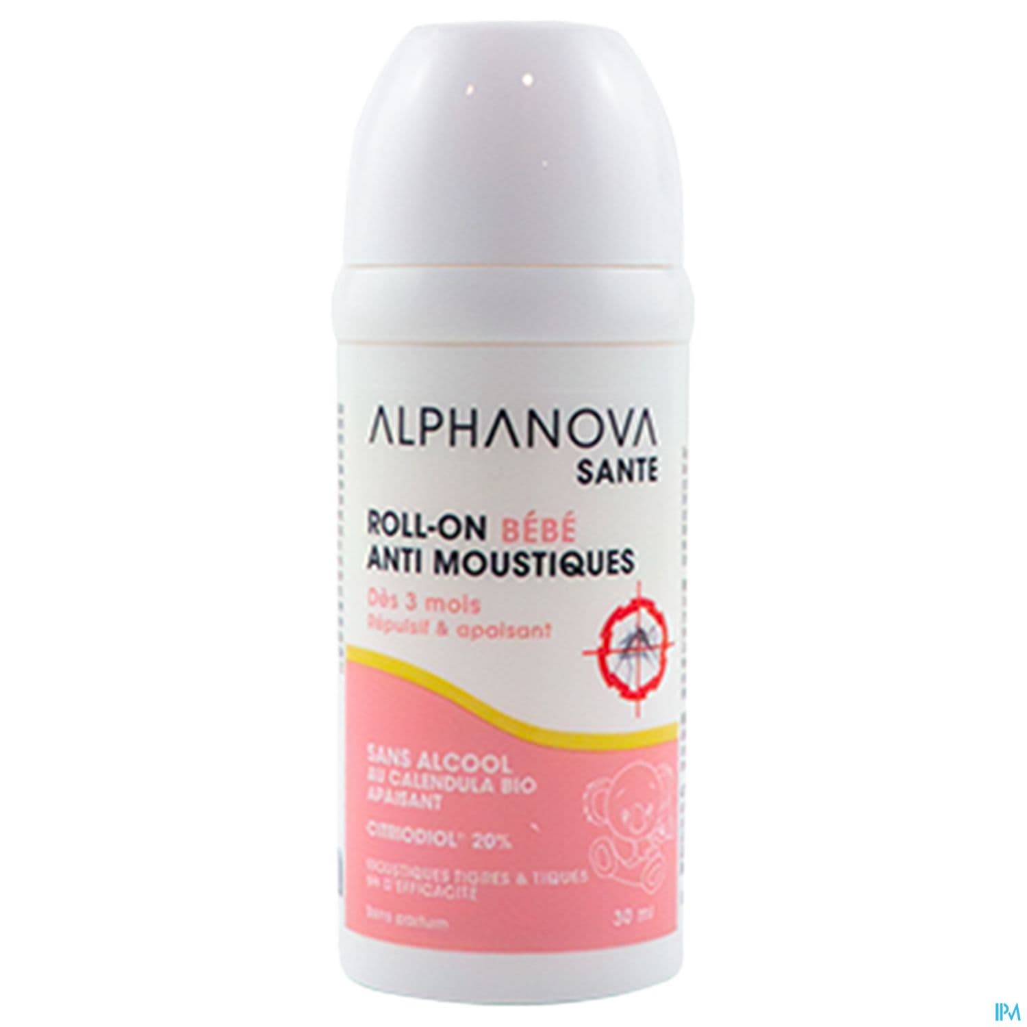Alphanova Sante Roll On Antimoustiques Bebe 30ml