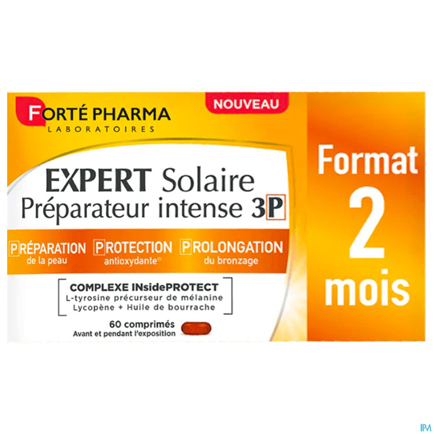 Forte Pharma Expert Solaire Preparateur Intense 3p Comprime 60