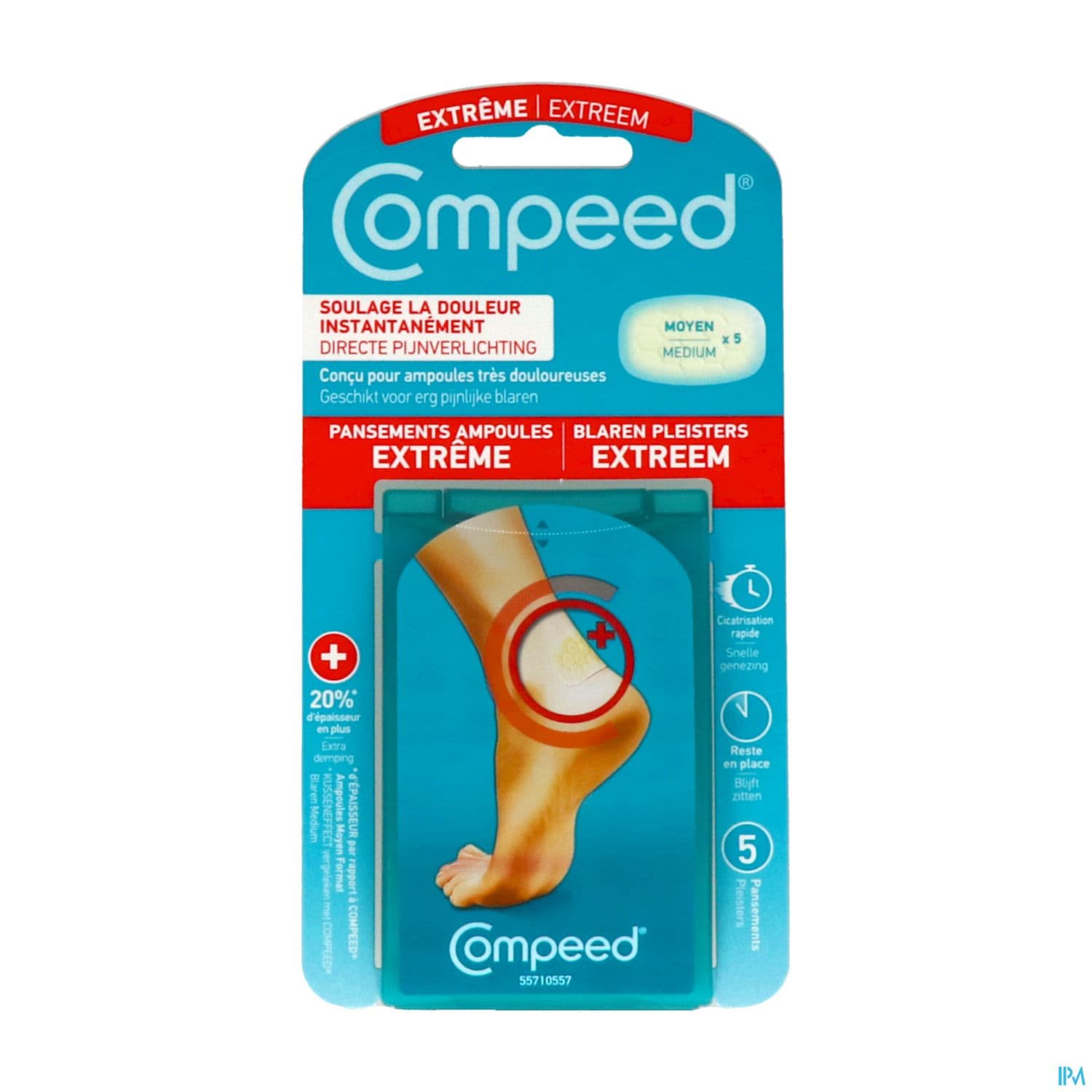 Compeed Pansement Ampoules Talons Sport 5