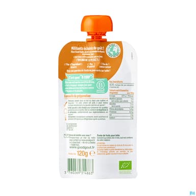 GOODGOUT MANGUE GOURDE 120G