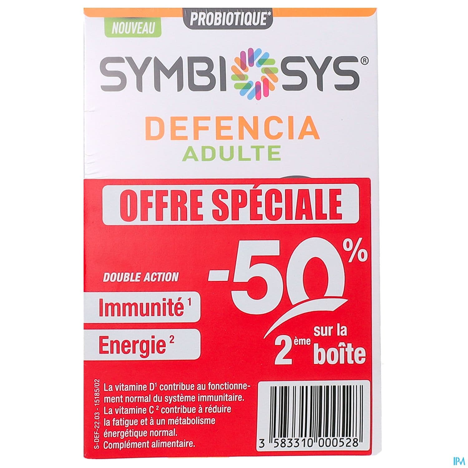 Symbiosys Defencia 50+ Gelule 30 X2