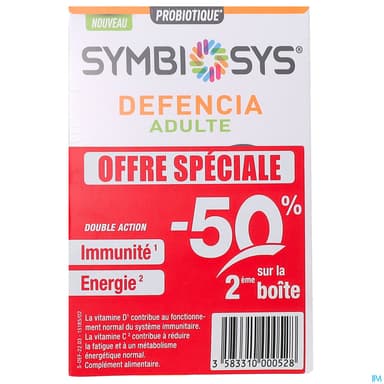 Symbiosys Defencia 50+ Gelule 30 X2