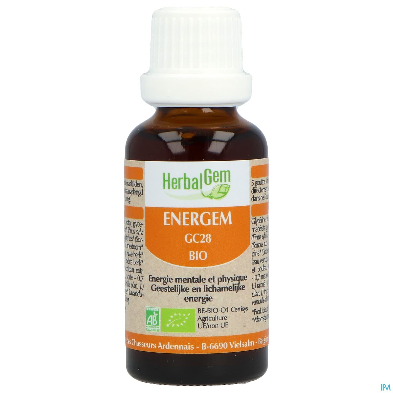 HERBALGEM ENERGEM GC28 BIO 30ML