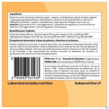 BABA BEAUTE DE LA PEAU GELUL 60