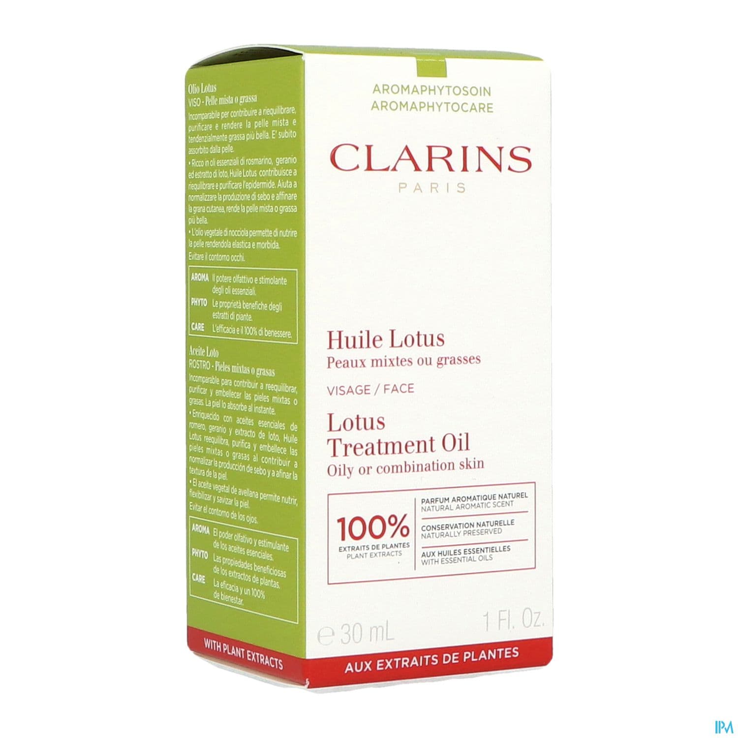 CLARINS HLE VIS LOTUS 30ML — Pharmacie Monge