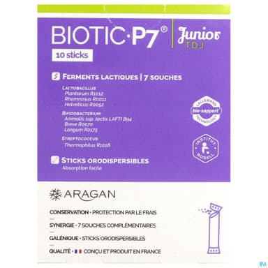ARAGAN BIOTIC P7 JUNIOR STICK 10
