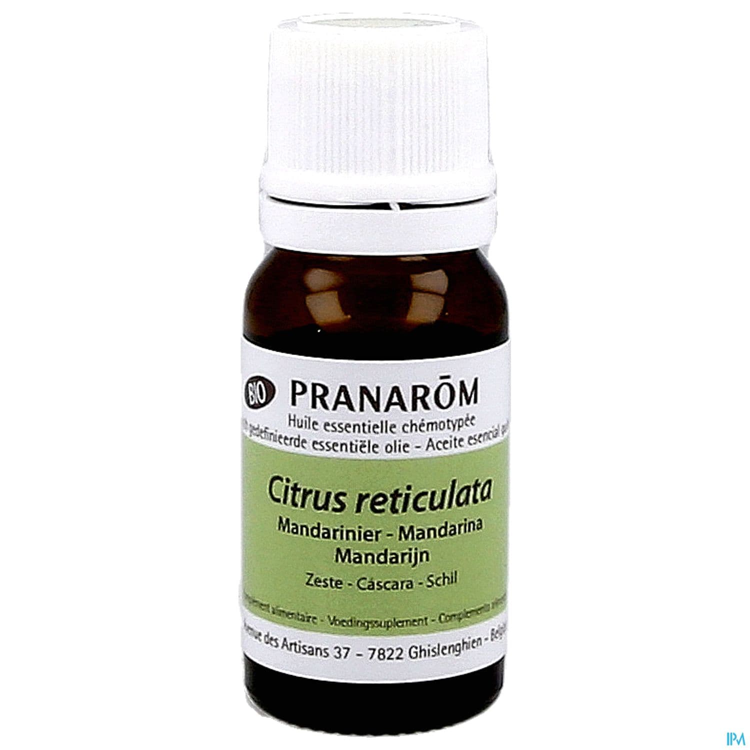 Pranarom Huile Essentielle Bio Mandarinier Zeste 10ml Vrac