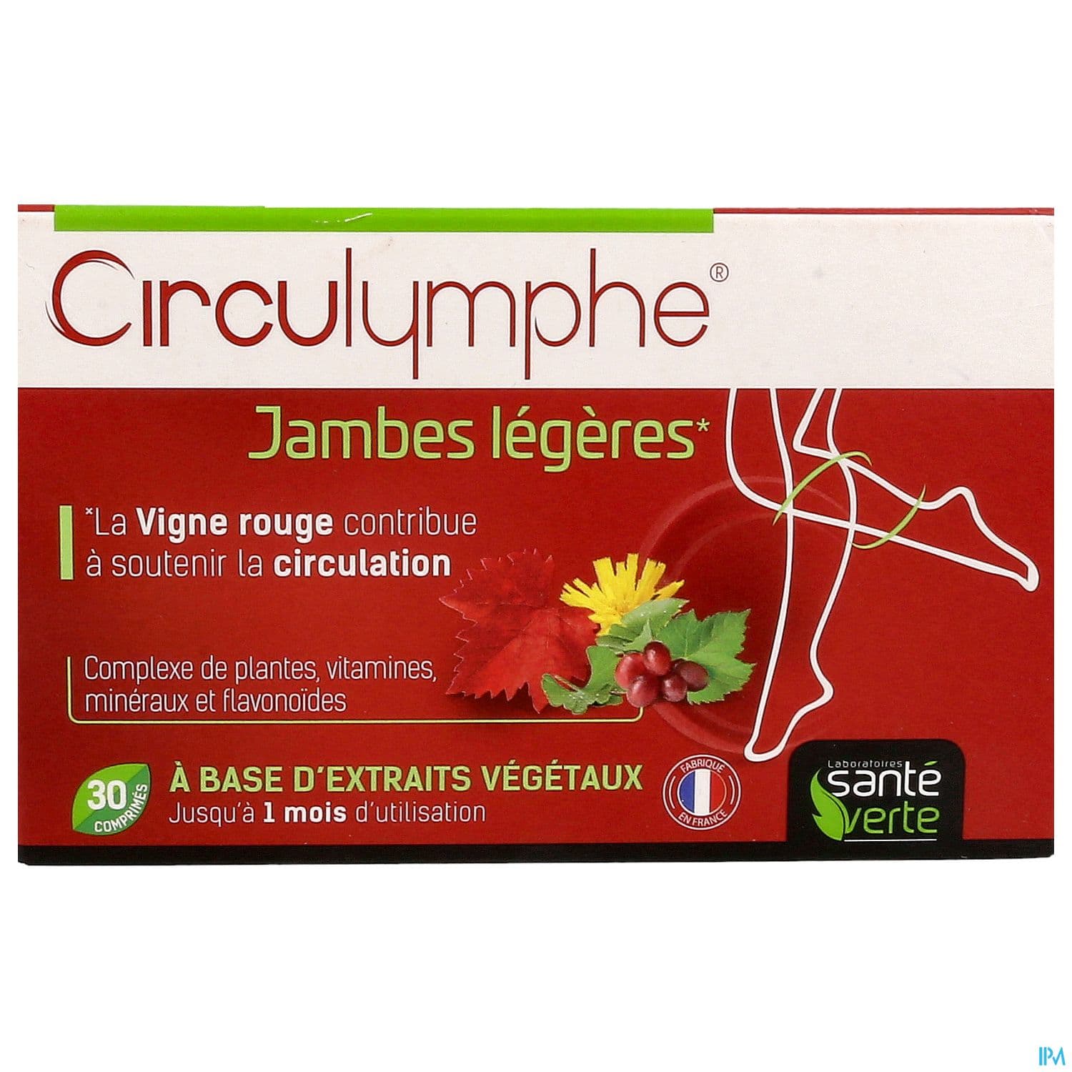 CIRCULYMPHE SANTE VERTE CPR30
