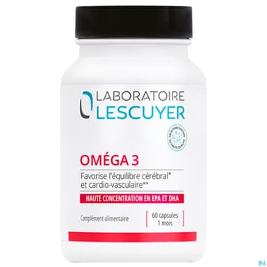 OMEGA 3 LESCUYER CAPS 60