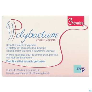POLYBACTUM OVULE VAGINAL BTE 3