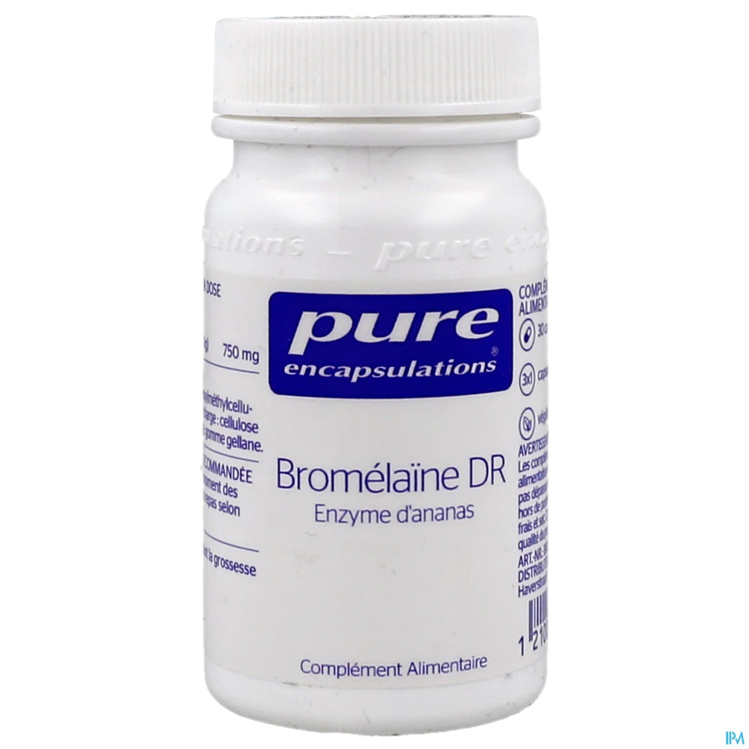 PURE ENCAPSULAT BROMELAINE CAPS30