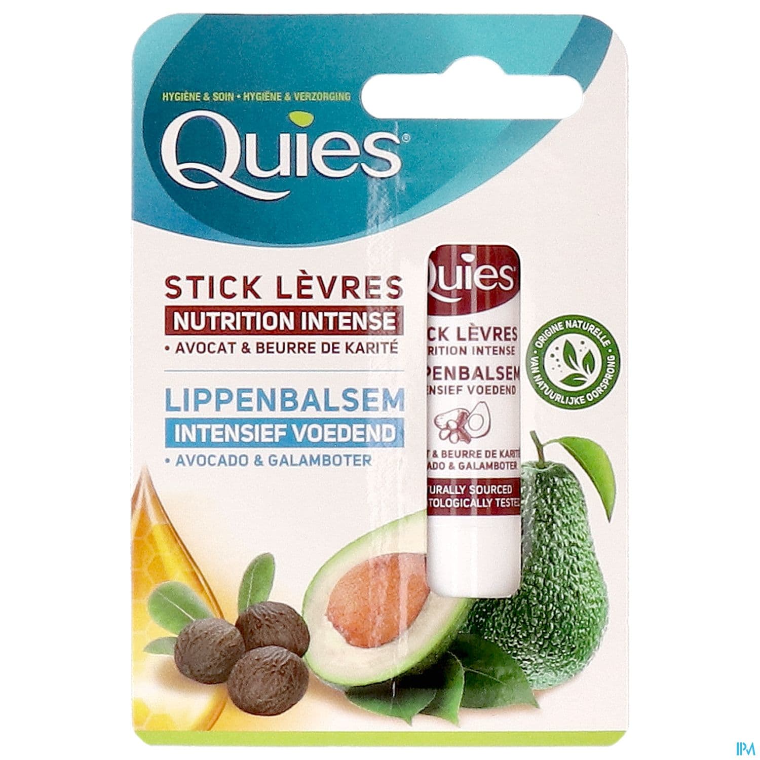 Quies Stick Levres Regenerant Avocat&beure Karite