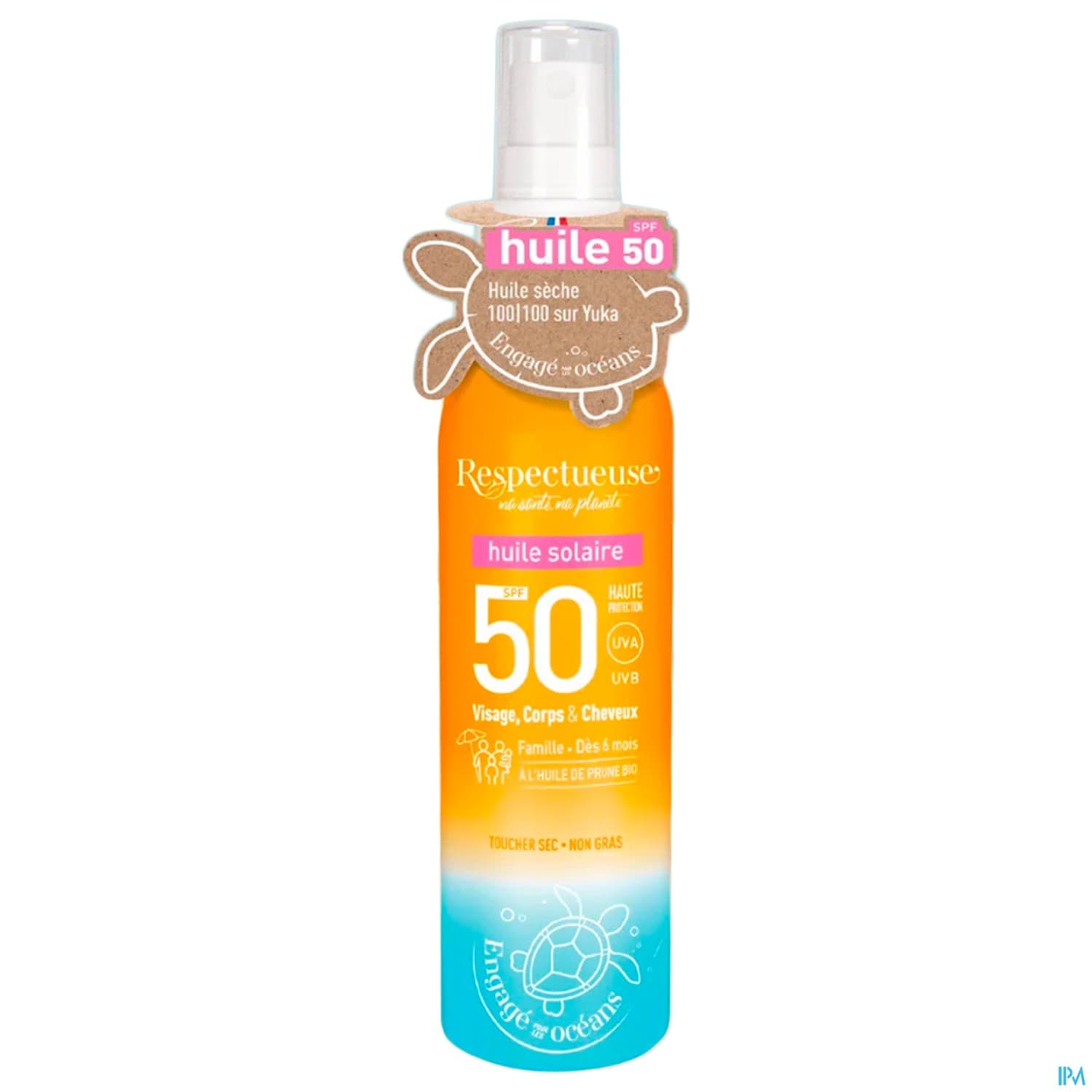 RESPECTUEUSE HLE SOL SPF50 100ML