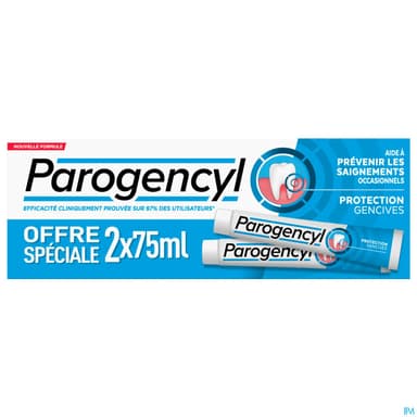 PAROGENCYL PROT GENC MENTHE 2X75ML