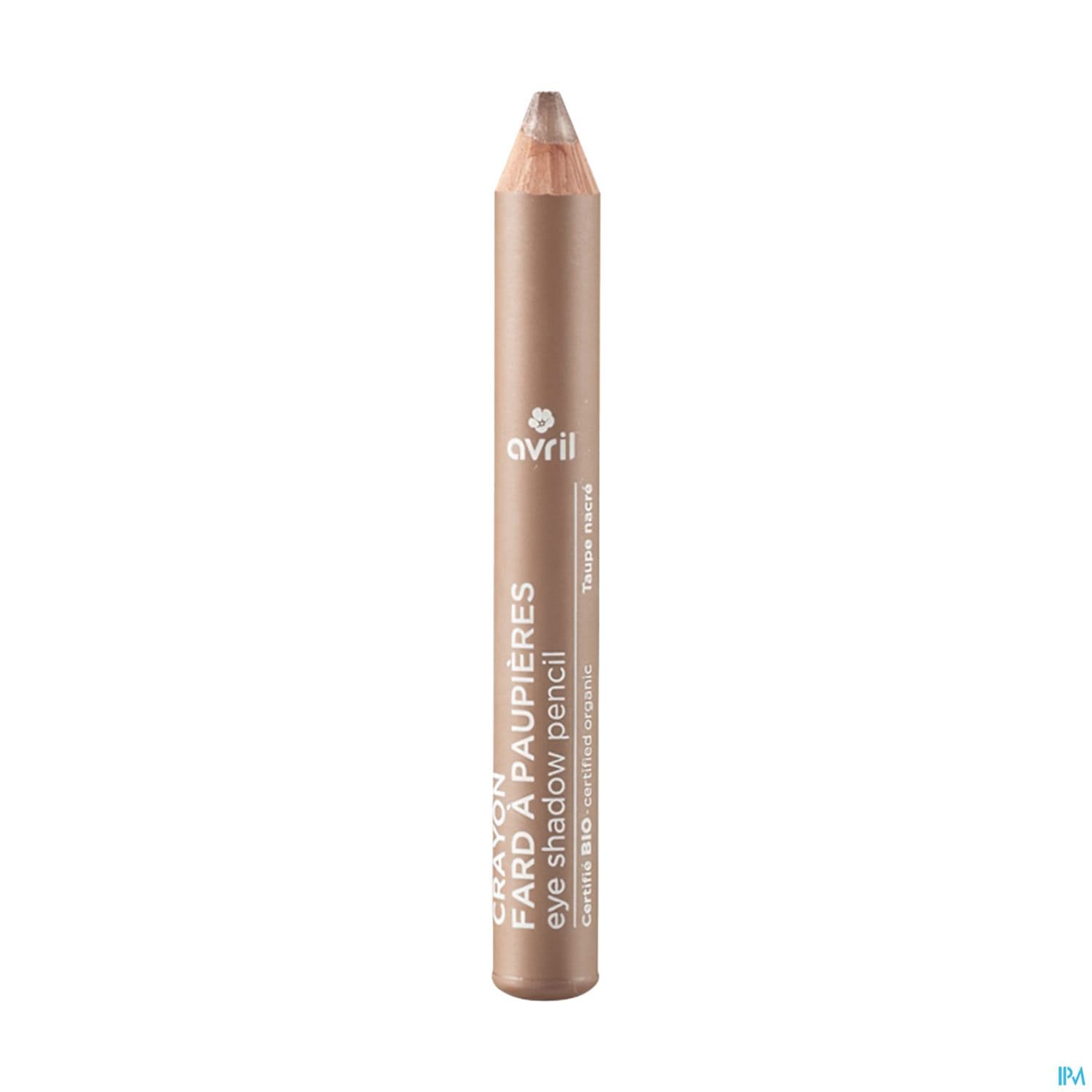 Avril Crayon Fard A Paupieres Taupe Nacre Bio 2g
