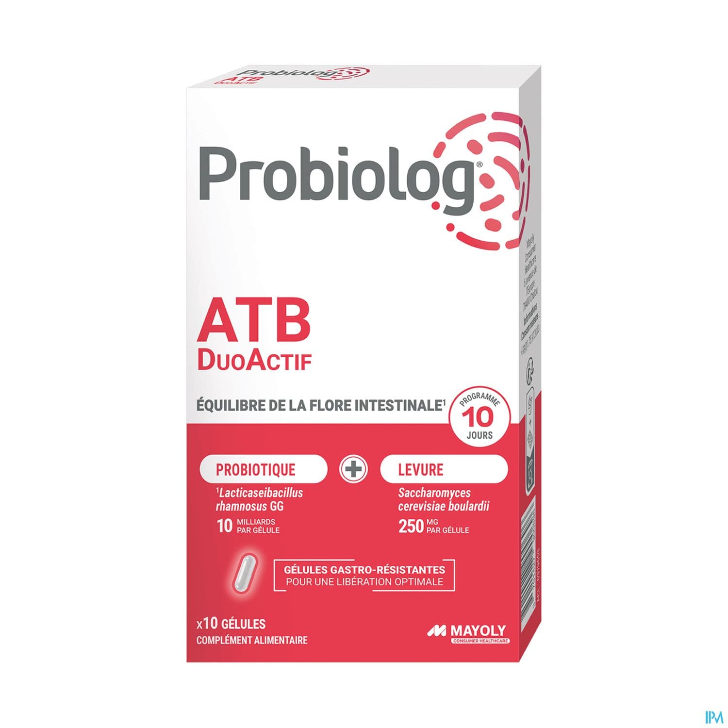 PROBIOLOG ATB DUOACTIF GELULE 10