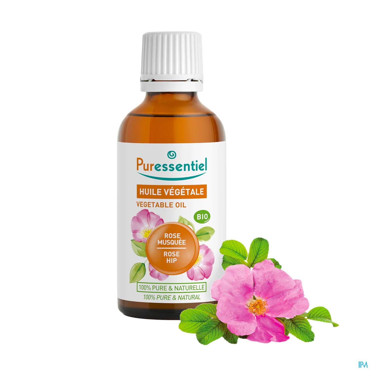 Puressentiel Huile Vegetale Bio Rose Musquee 50ml — Pharmacie Jean Médecin