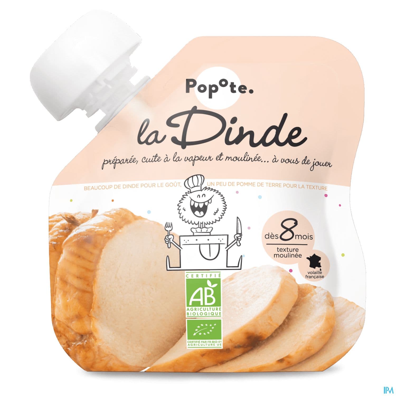 POPOTE PUREE DINDE 60G