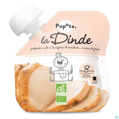 POPOTE PUREE DINDE 60G