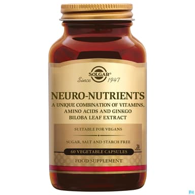 Solgar Neuro Nutrients Gelule Vegetale 60